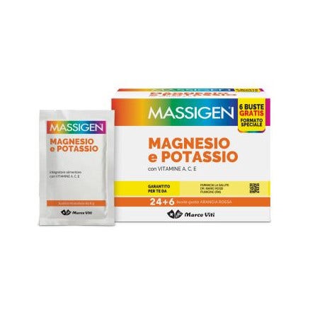 Massigen Magnesio e Potassio, 24+6 buste